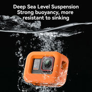 TELESIN For Insta360 Ace/Ace Pro Accessories Waterproof Diving Floating Floaty Case Frame Surfing Foam Float For Ace Pro Action Camera