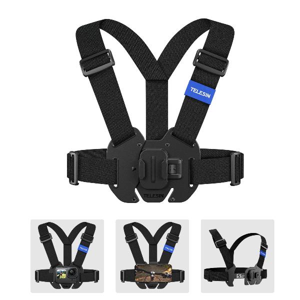 TELESIN VEST CHEST BELT  Vest-style | Quick release | Easy to adjust POV