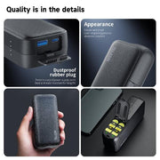 TELESIN Power Bank for GoPro Hero 12 11 10 9 10000mAH with 20W PD Fast Charging Portable Battery Charger For Gopro Action Camera