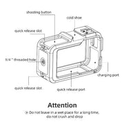 TELESIN Metal Combo Cage For Action 4/3