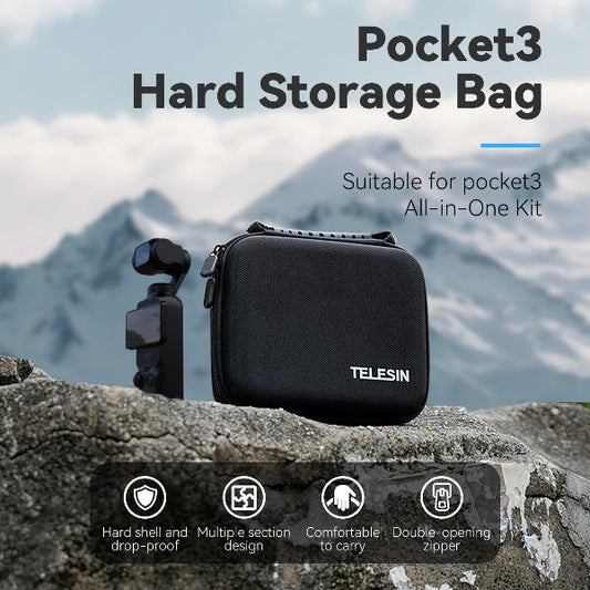 TELESIN Pocket3 Hard Storage Bag