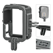 TELESIN Metal Combo Cage Vertical version For Hero 12/11/10/9