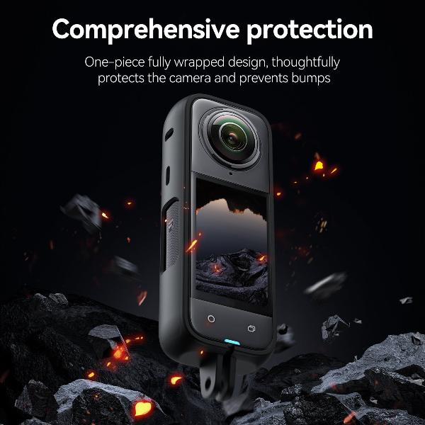 TELESIN for Insta360 X4 Standard Protective Frameresistant for Insta 360 multi-faceted expansion frame