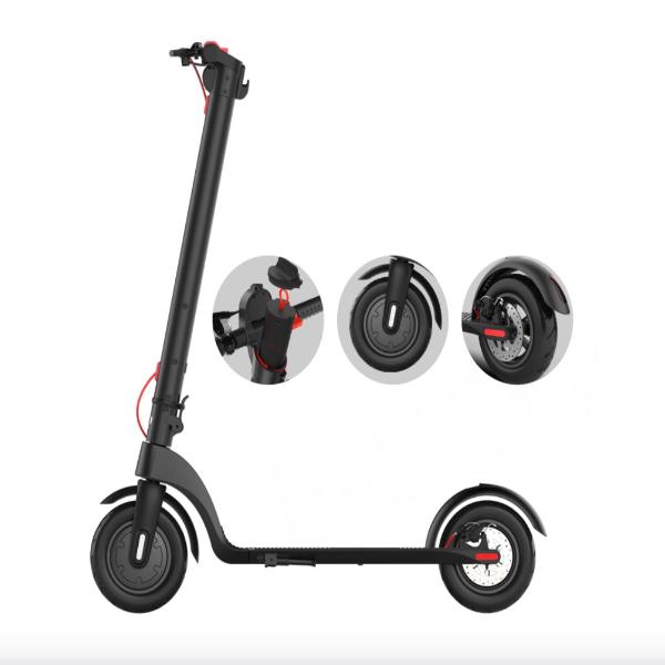 X7-350w 8.5/10 Inch Tire 2 Wheel Fast Foldable Adults Mobility Electric EScooters