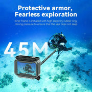 TELESIN Waterproof Case For Action4/3