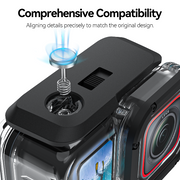 TELESIN For Insta360 Ace Pro HD waterproof case