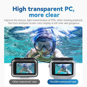 TELESIN Waterproof Case For Action4/3