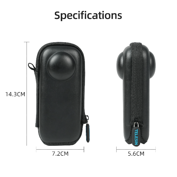 TELESIN For Insta360 X4 Carrying Case