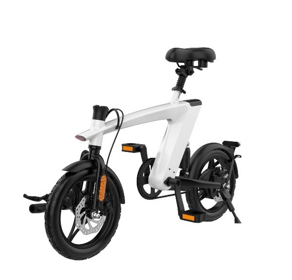 H1-250W REMOVABLE BATTERY MINI FOLDING ELECTRIC CITY ADULTS HYBRID E-BIKE