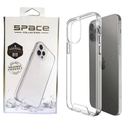 Space Collection Rigida Resistente Compativel iPhone 13/13Pro/13ProMax/14Plus/14 ProMax Clear