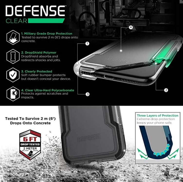 DEFENSE Case iPhone 11PRO Clear