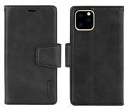 Hanman Miro Leather 2-in-1 Wallet Case with Magnetic Back iPhone. 11/13/13Pro/13ProMax/14/14plus/14pro/14 promax/15/15plus/15promax/16/16plus/16pro/16promax