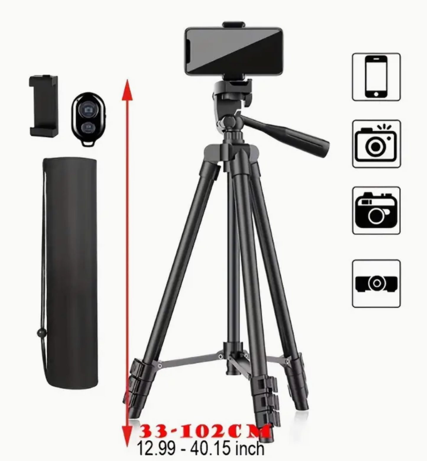 YUNTENG VCT5218 Mobile Phone/Camera Tripod