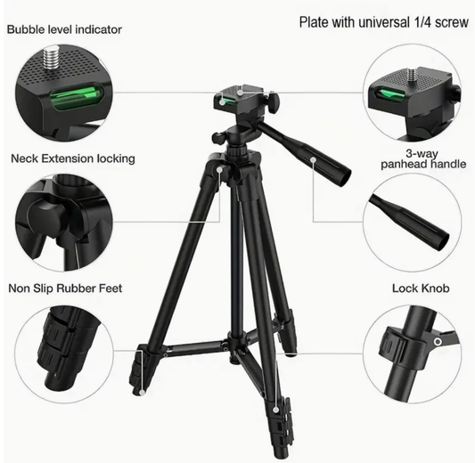 YUNTENG VCT5218 Mobile Phone/Camera Tripod