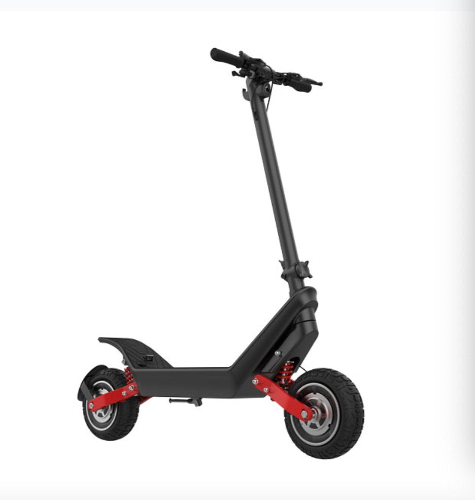 X10-48V/1000W*2 Dual Motor Drive 11 Inch long range Off-Road Electric Kick Scooter